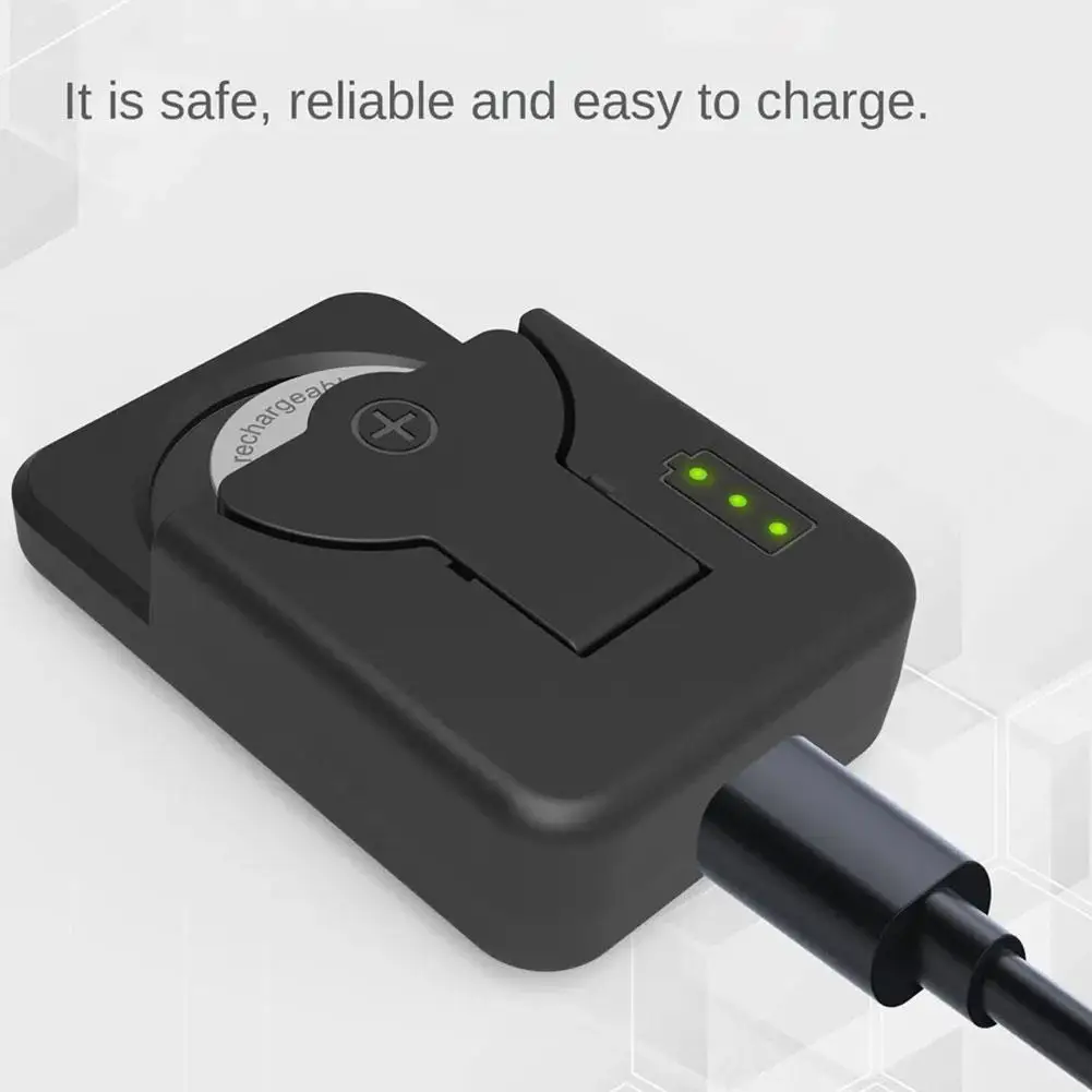 Rechargeable Button Battery Charger For LIR1025/1220/1254/1620/1632/2016/2025/2032/2430/2450 Type C Port Charging Battey Power