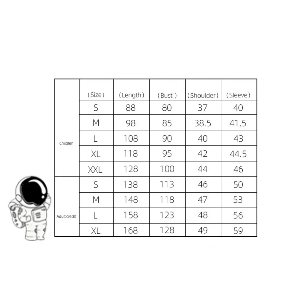 بدلة الفضاء للأطفال أزياء مسرحية كوس بذلة رحلة الفضاء ملابس رائد الفضاء الكبار