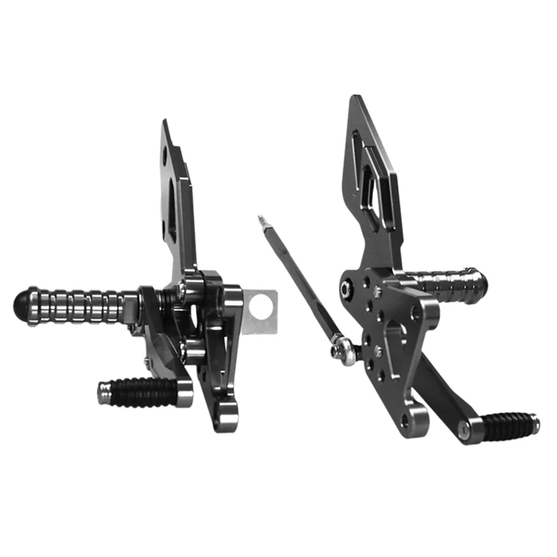 

Ac29-Motorcycle Raise Footrest Assembly Adjustable Rearset Rear Footpegs For R25 R3 MT-03 MT-25 2014-2020