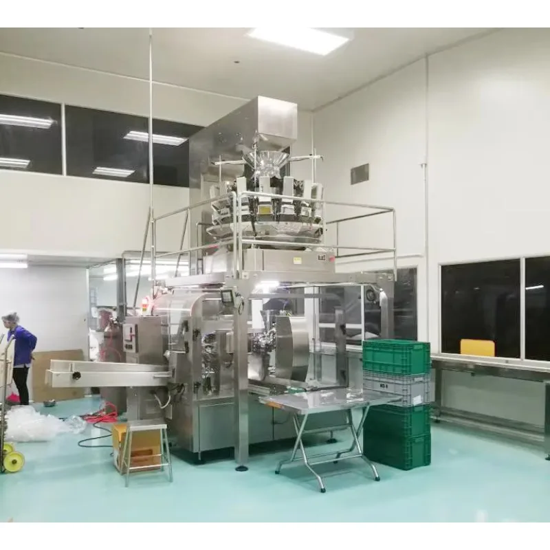 Machine d'emballage automatique, peseuse de contrôle, peseuse à vis