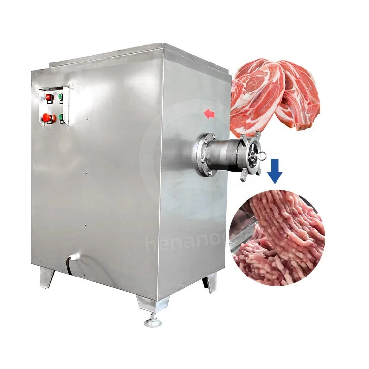 Máquina de moer carne congelada OCEAN Moedor de carne carne de frango industrial com máquina de picar osso