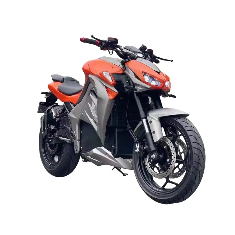 

2025 New Style EEC Fashion Electric Motor Motorcycle 5000W 72V 120km/H Gear Less Electric Motorcycle With Hub Motor