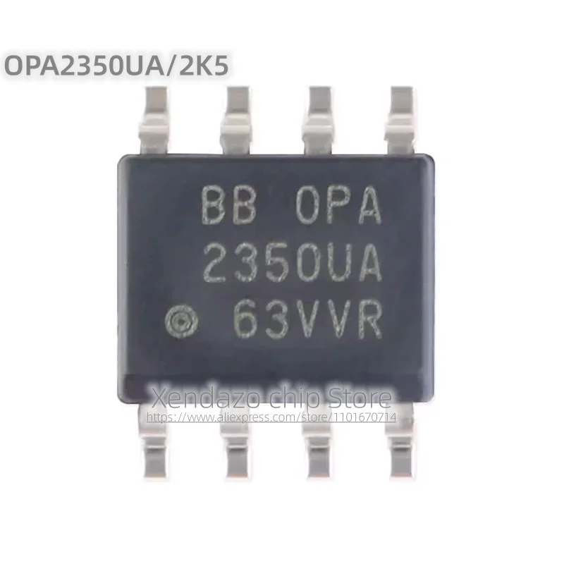 2pcs/lot OPA2350UA/2K5 OPA2350UA 2350UA SOP-8 package Original genuine Operational amplifier chip