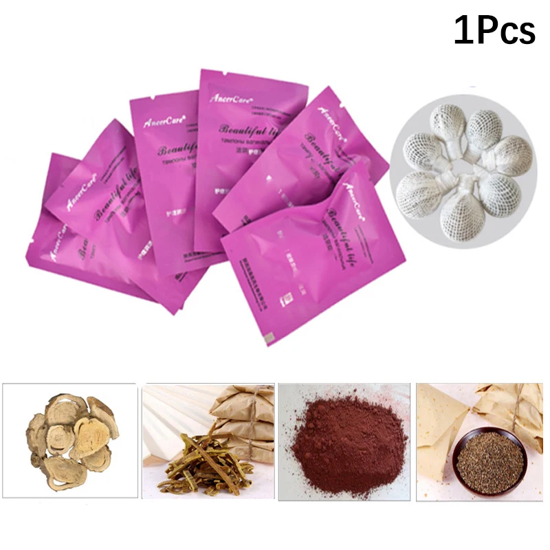 1Pcs Herbal Tampon Women Vaginal Detox Yoni Pearls Women\'s Health Obat Vaginal Treatment Tampons Medicinal Cleaning Tips