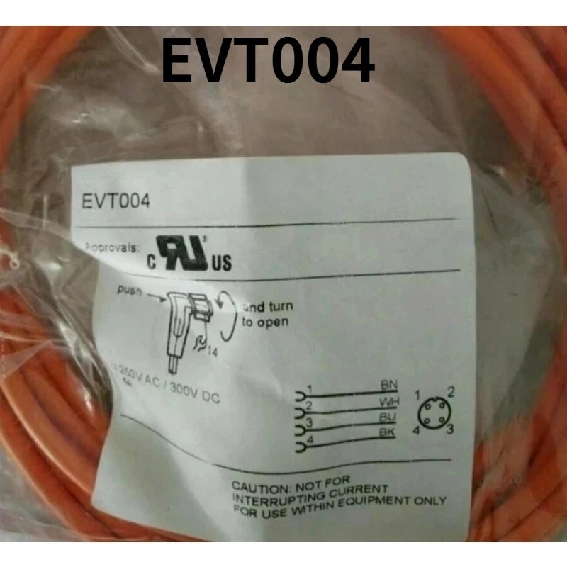 Brand New Original EVT004 Sensor Connecting Cable M12 Connector Cable For IFM Proximity Switch Fast Delivery