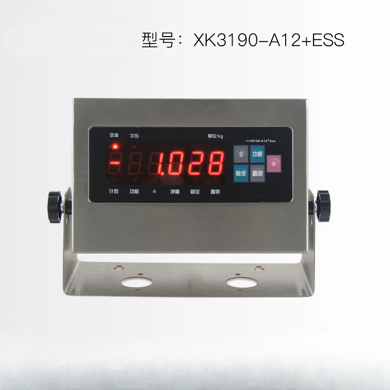 XK3190-A12Stainless Steel Instrument Electronic Scale Loadmeter Weighing Display Controller