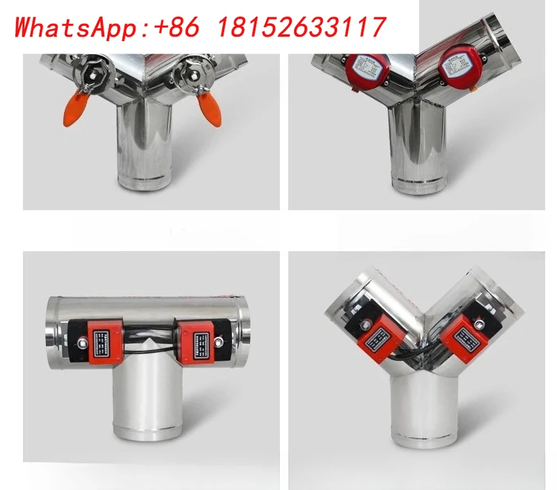 亜鉛メッキ201 304ステンレス鋼Y型手動三連換気弁エアコントロールMM