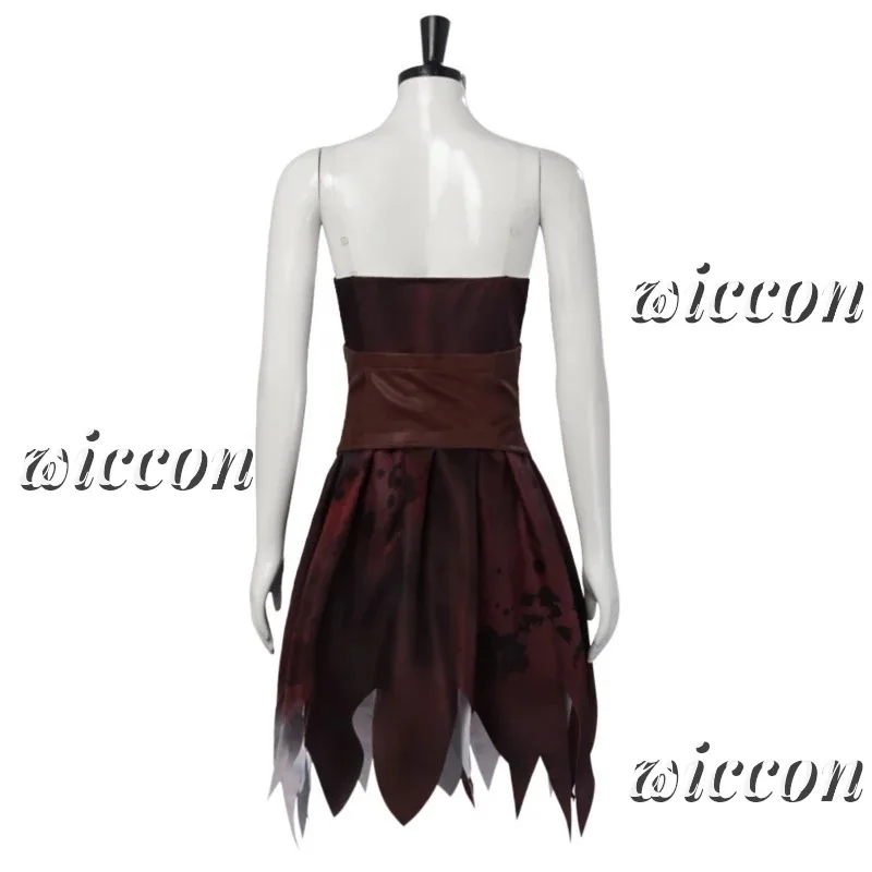 

COSda@Women Damisela Elodie Cosplay Dark Rose Dress with Girdle Princess Costumes Dress Off Shoulder Halloween Outfits Fancy for