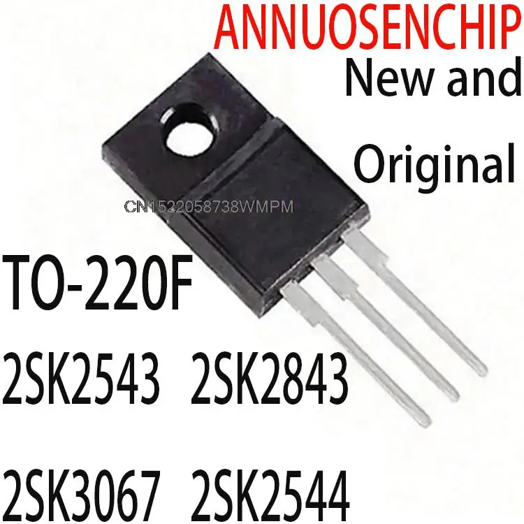 10PCS New and Original  K2542 K2508 K2996 K2750 K2543 TO-220F 2SK2542 2SK2508 2SK2996 2SK2750 2SK2543 2SK2843 2SK3067 2SK2544