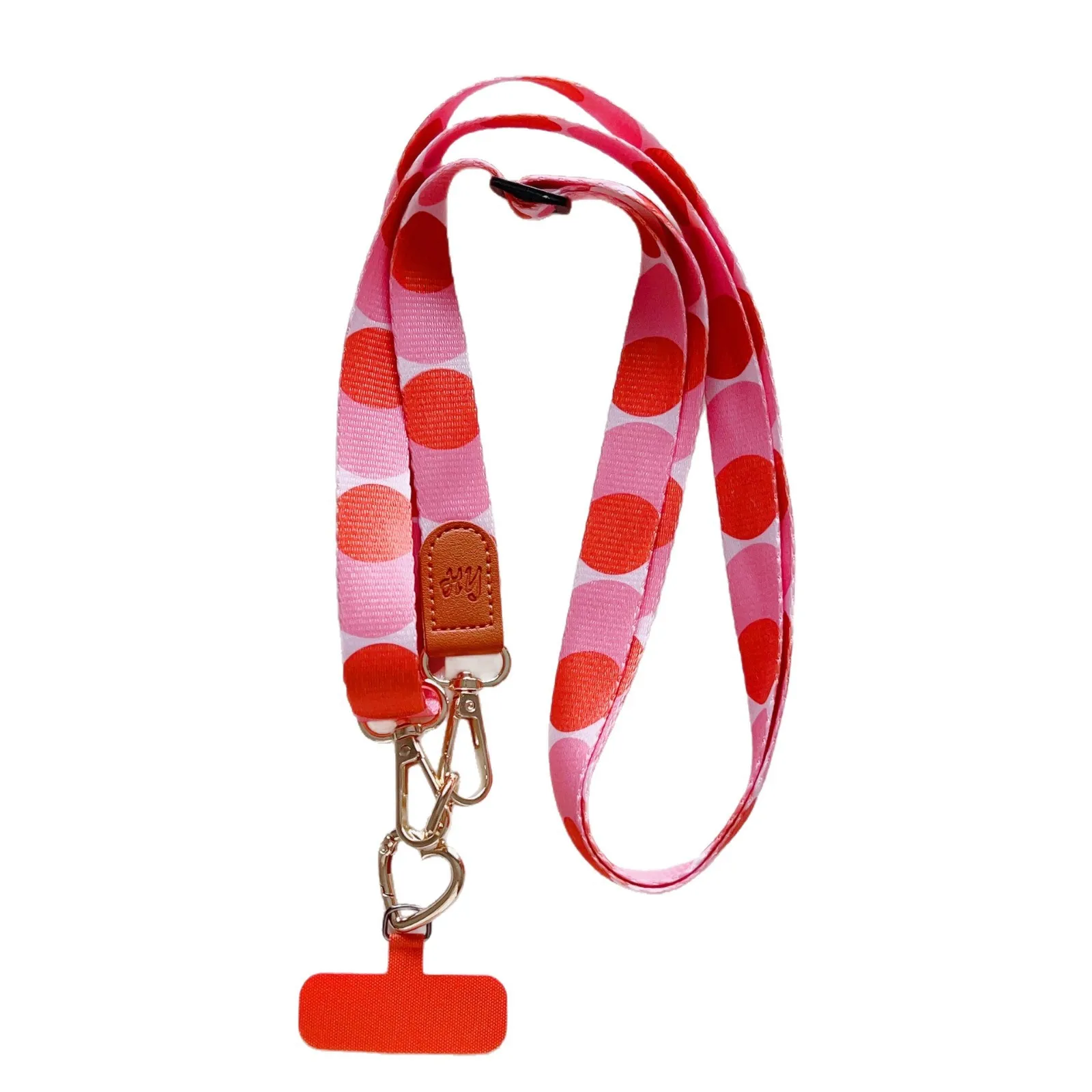 Fashion Personalized Trend Adjustable Wide Rope Mobile Phone Universal Lanyard Diagonal Span Long Shoulder Strap Crossbody Rope