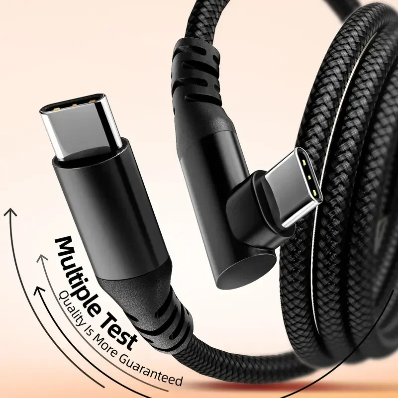 60W PD USB C Fast Charging Cable 1M 2M 3M 10FT Data Transfer Cord for iPhone 15/15Plus/15Pro Max 썸네일 5