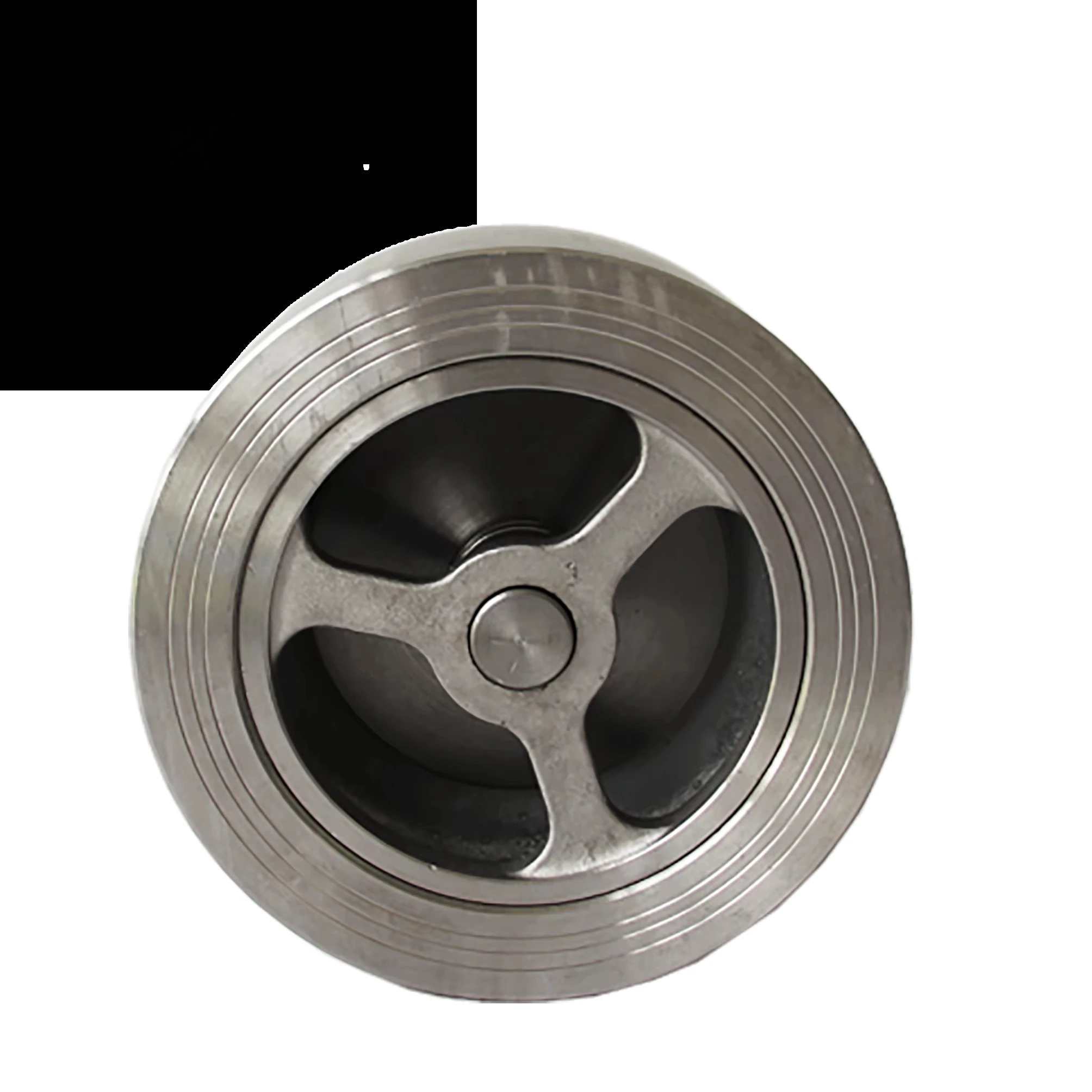 CF8 Stainless Steel Rounded Dual Clamp Wafer Check Valve Supply For Petroleum