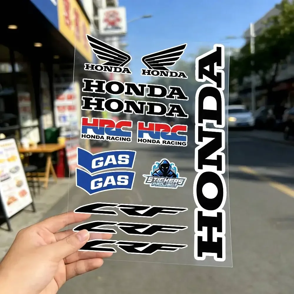 FOR HONDA Long Lasting Waterproof Reflective Sticker Scratch Conceal Fit Motorcycle Car Helmet Fridge Decals