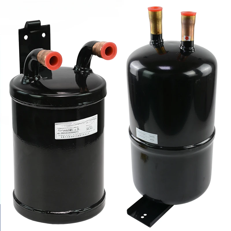 

Reservoir gas-liquid separator 1-15 horsepower Reservoir heat pump air conditioning refrigeration storage tank