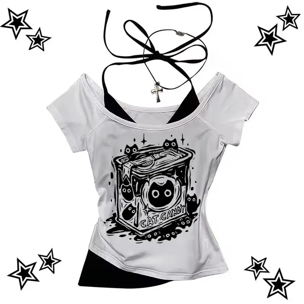 

balck cat y2k
