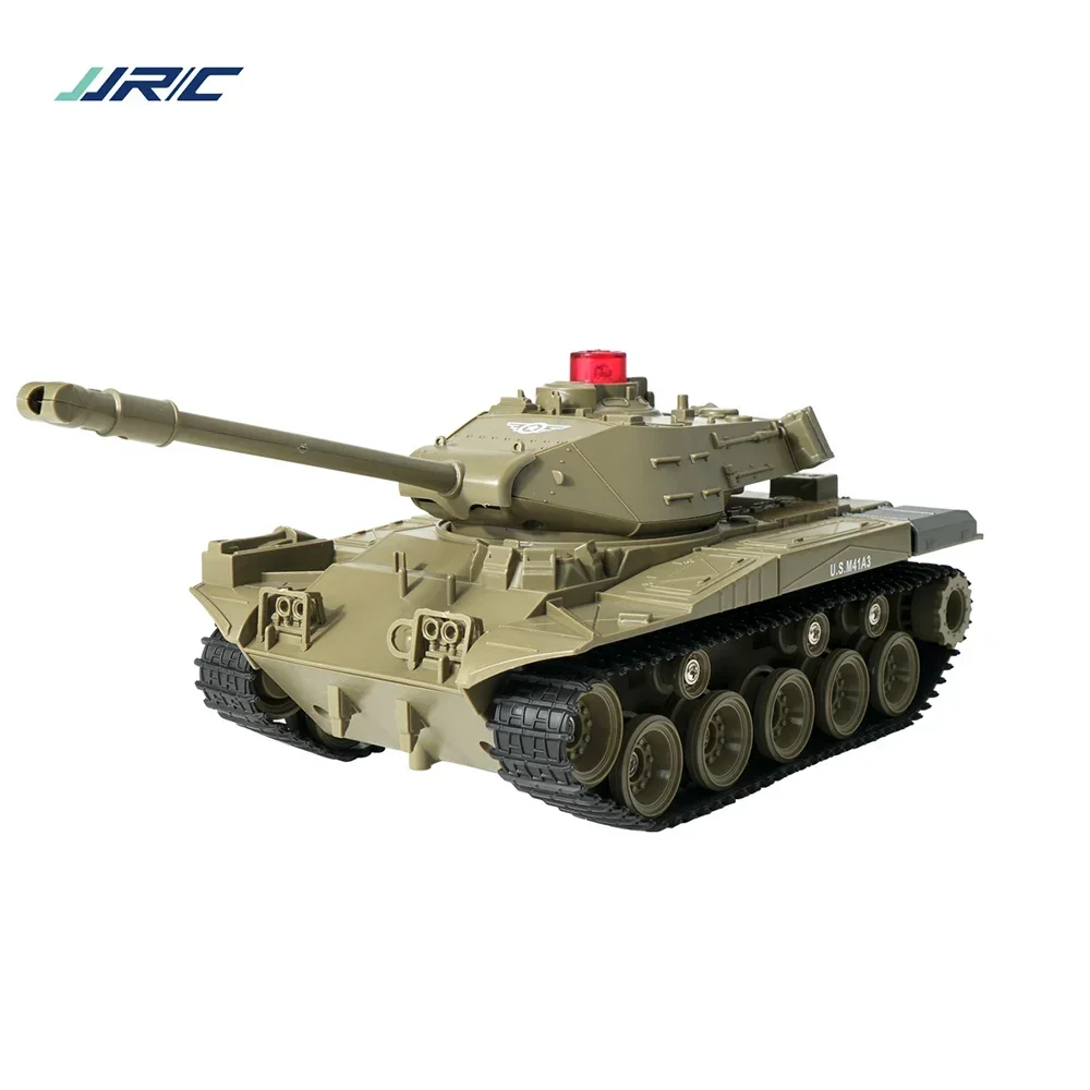 JJRC Q85 RC Tank 2.4Ghz Remote Control Car Mini RC German Military Tiger Tank con Sound Battle Launch Tank Toy Gift for Kids