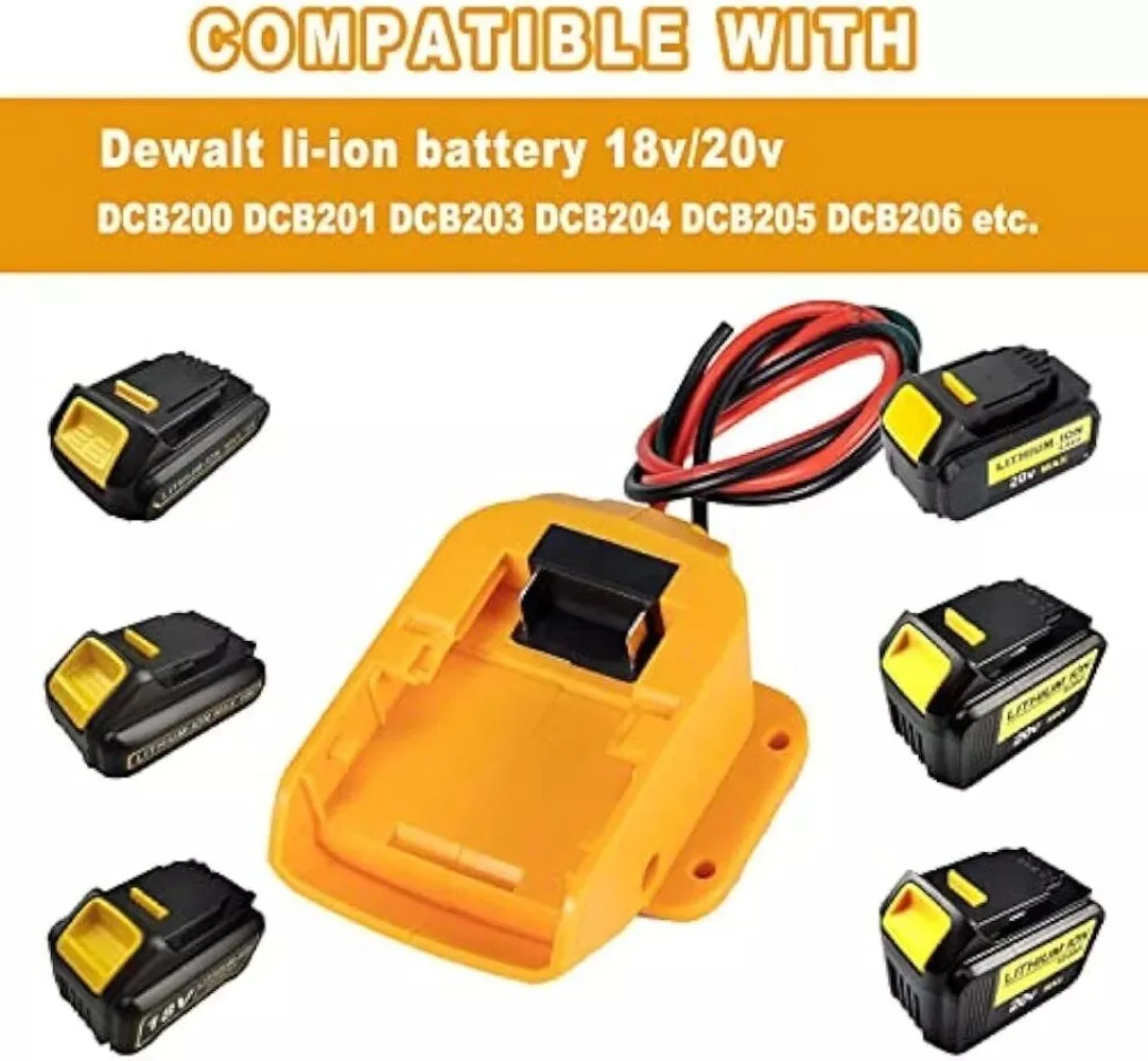 Imagem -06 - Regulador de Tensão Buck Boost Automático para Carro rc Adaptador Conversor Faça Você Mesmo Dewalt dc 18v para dc 12v 20a 240w