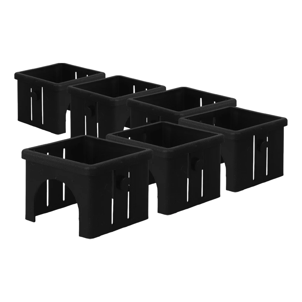 

Hollow Insert Square Tube Fitness Equipment Durable High Strength Structural Support Adapter Sliding Tube Sleeve Low Friction