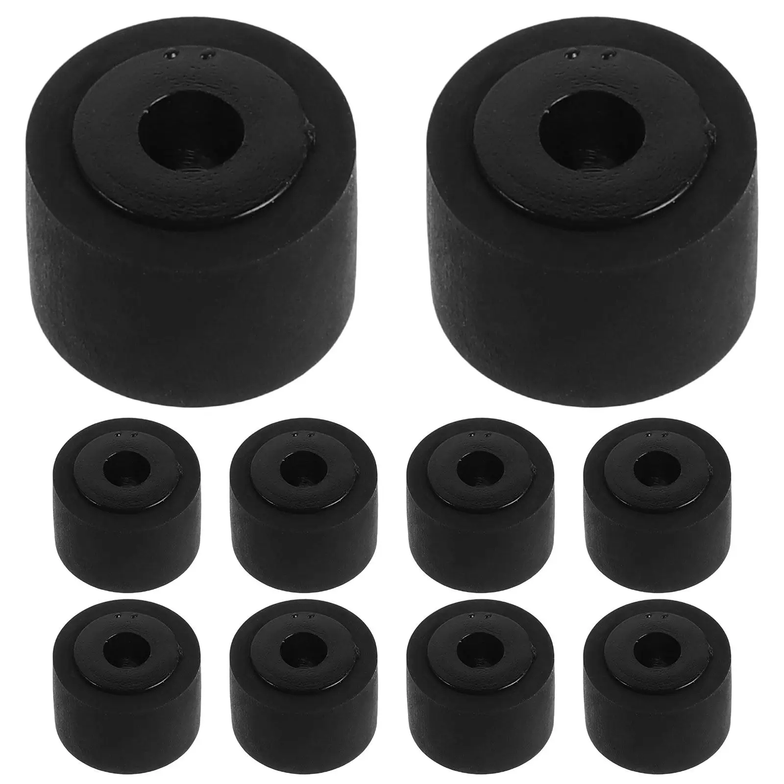 10Pcs Tape Deck Pinch Roller Low Noise Wear Resistant Cassette Recorder Parts Replacement Vintage Audio Deck Repair Accessory view 4