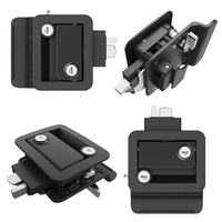 RV Entry Door Lock with Paddle Deadbolt 4 Keys Camper Door Handle Latch Camper Door Lock for Camper Travel Trailer Cargo Hauler