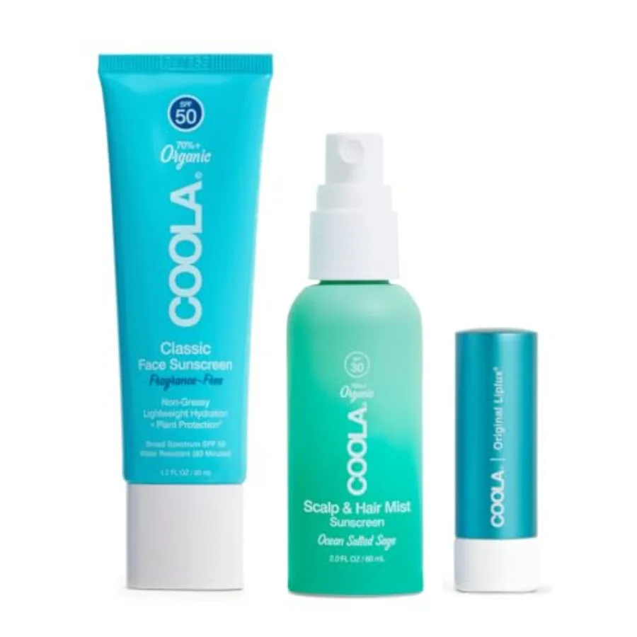 Loción de protección solar facial diaria FPS 50 para uso en exteriores, fórmula a base de aloe vera orgánico, tono transparente, protección de amplio espectro UVA/UVB