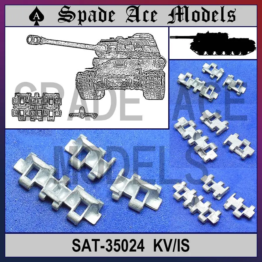 Spade Ace Models SAT-35024 1/35 Scale Metal Track Russian JS-1/JS-2 KV/IS