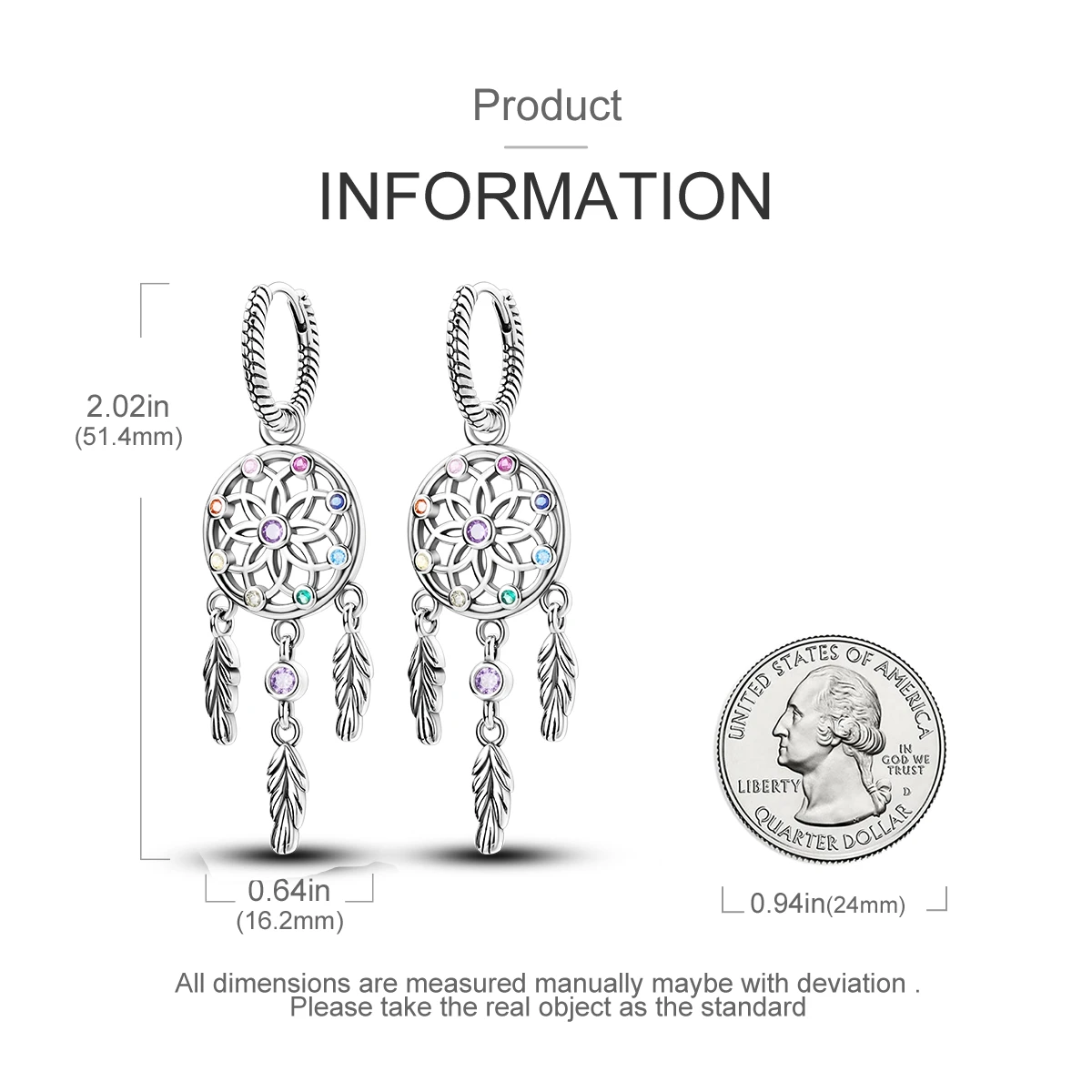Bestseller 925 Sterling Silber Herz-Ohrringe Passend für Original-Charms Creolen für Frauen Mädchen Ohrstecker Feiner Schmuck Geschenke – Detail 35