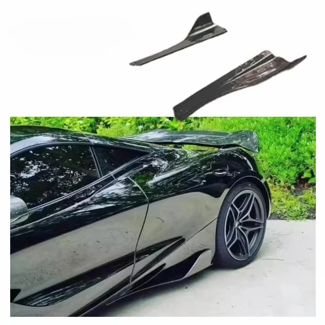 

Карбоновые боковые юбки V-стиля для тюнинга 720s, комплект обвеса, карбоновые боковые юбки Vorsteiner для 720s