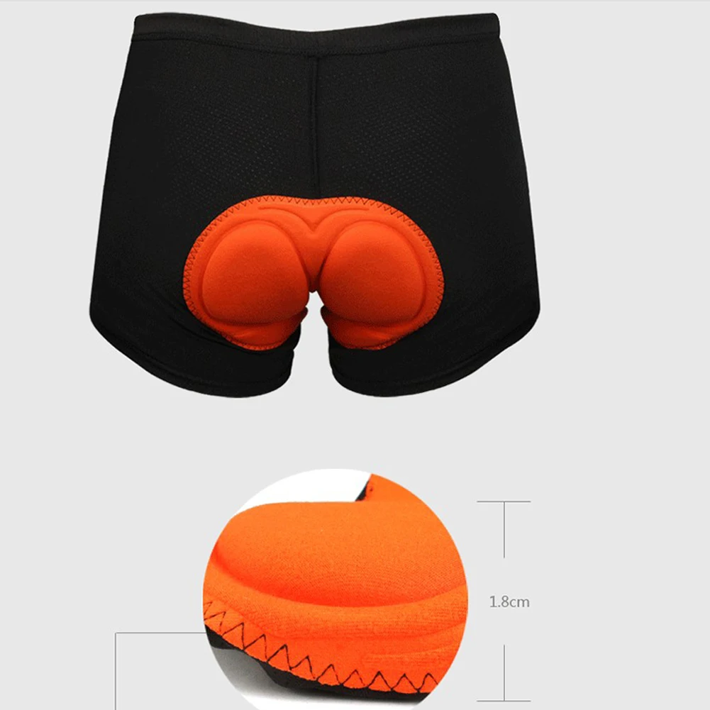 Men Women 3D Padded Coolmax Bicycle Cycling Bike Short Underwear Pants