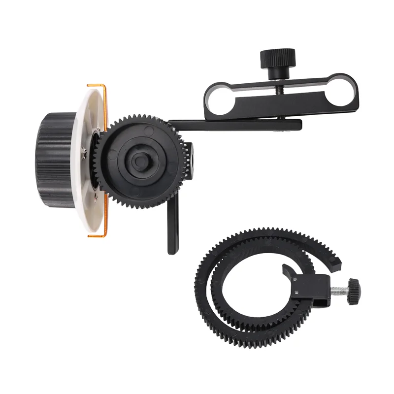 Efficient VD-F0 Camera Follow Focus 15MM Follow Focus With Gear Ring Belt For Canon Nikon Sony And Other DSLR Camera