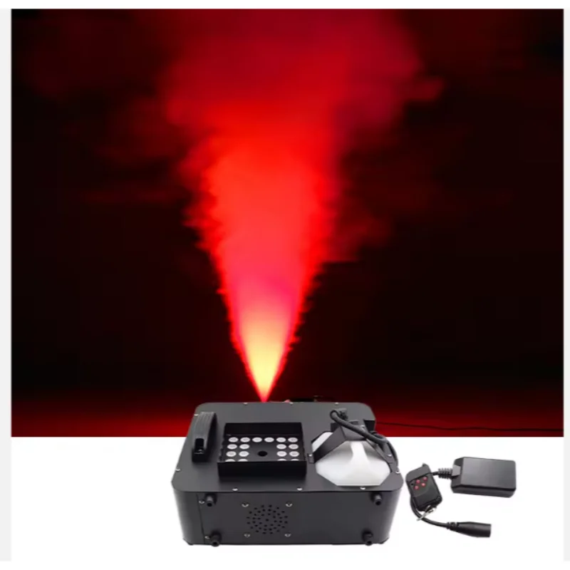 

1500W up Fog Machine RGB Led Smoke Machine Vertical Jet Fogger for Party Live House Wedding Concert