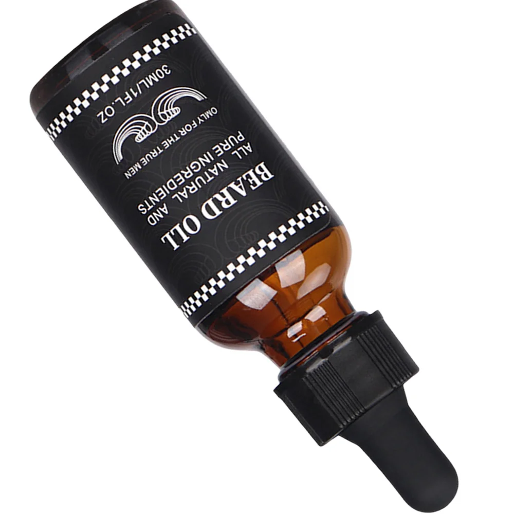 زيت اللحية للرجال، علاج نمو مرطب طبيعي، زيت مغذي للشارب الأساسي