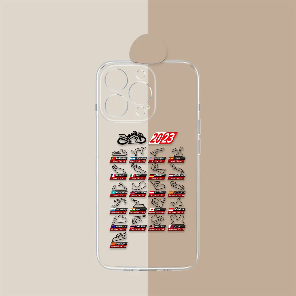 M-Moto GP 2024 Motorcycle Calendar Phone Case For Samsung Galaxy S24Ultra S20 S21 S22 S23 Fe S10 Plus Note 20 24 Ultra 5G Cover