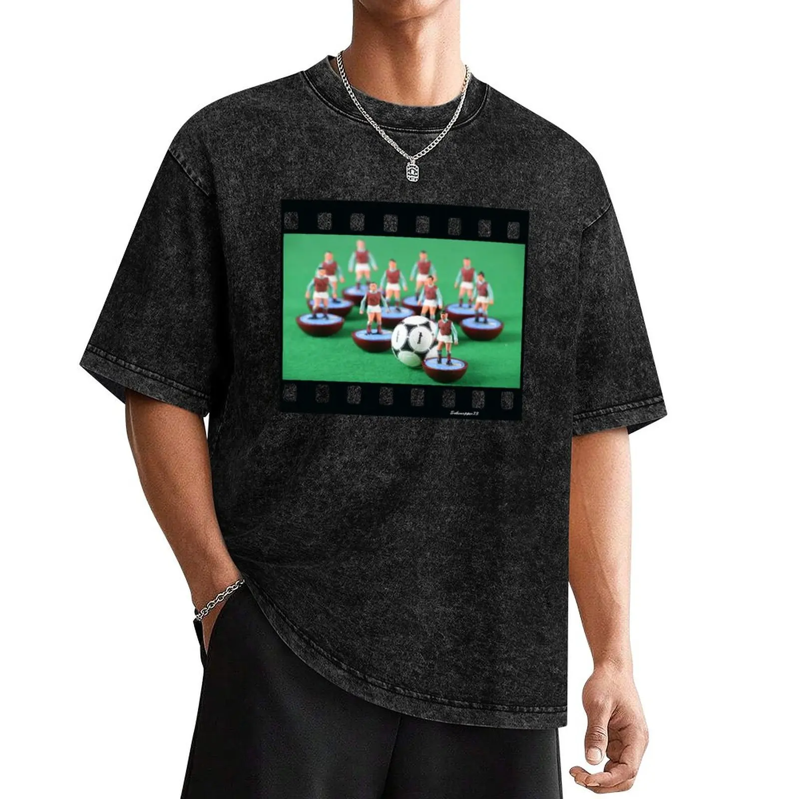 

West Ham subbuteo 35mm T-Shirt Anime t-shirt hippie clothes blanks tee shirts for men