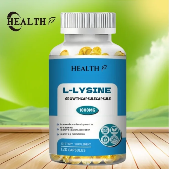 Hot Selling Supplement, L-lysine (L-lysine hydrochloride) 1000mg, Dual Strength, Amino Acid | Non genetically modified