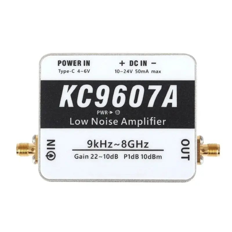 

【РЕКОМЕНДУЕМ】Модуль KC9607A со сверхнизким уровнем шума для усиления сигнала от 9 кГц до 8 ГГц для антенн KC980ARBCS и датчиков ближнего поля.