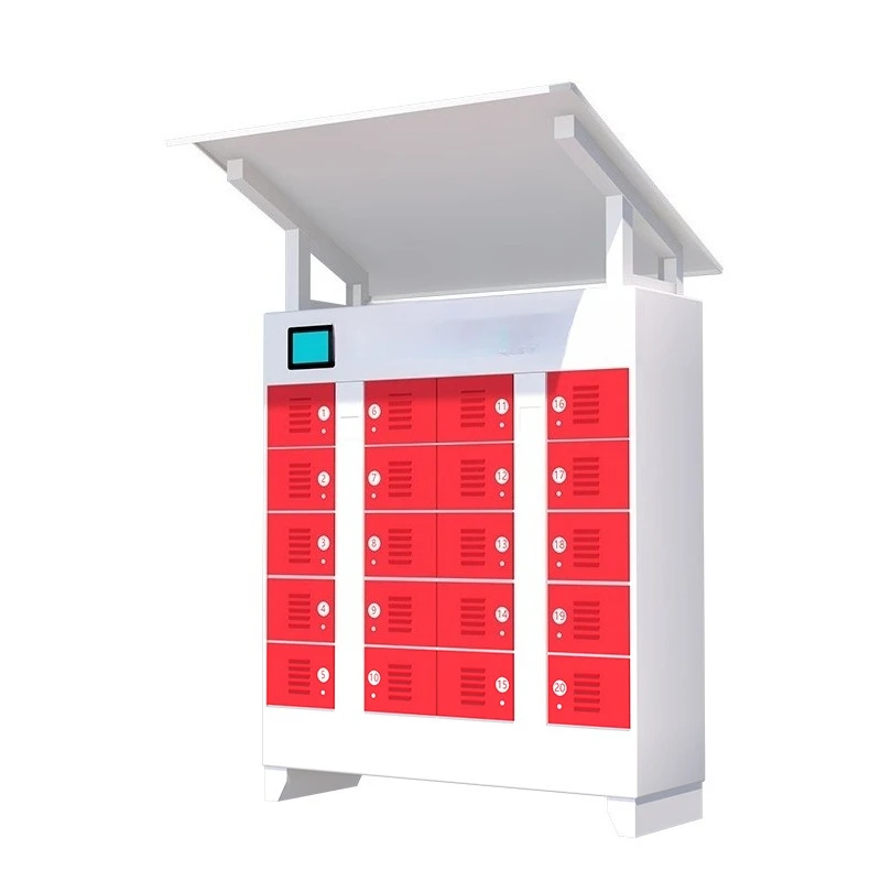 warehouse scan code swipe card battery charging cabinet, logistics express electric vehicle sharing charging cabinet