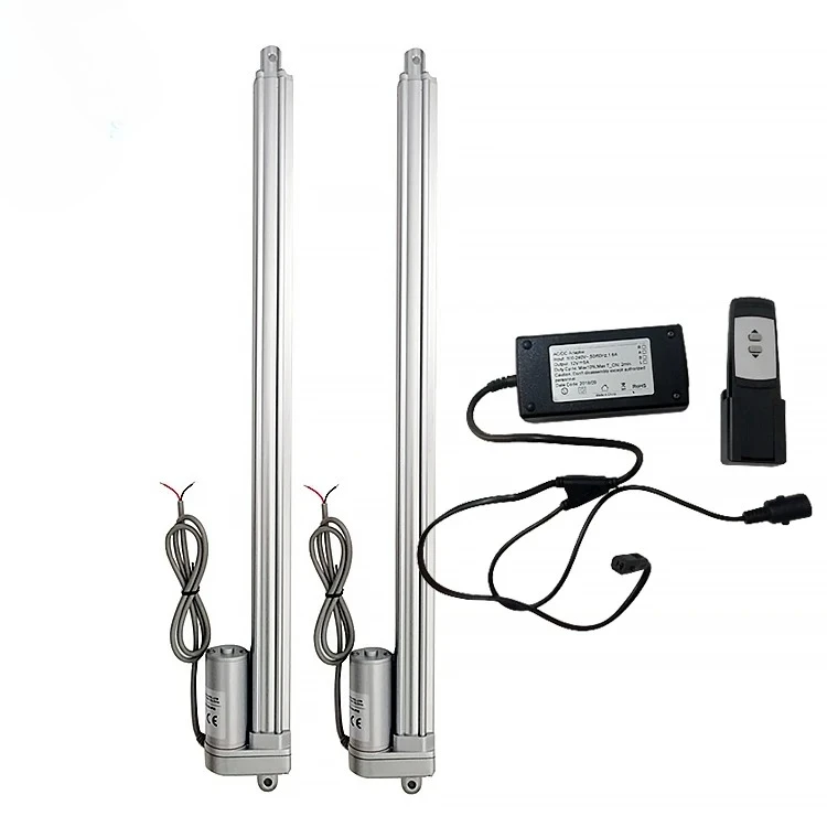 

120kg force linear actuator high speed Aluminium metal housing