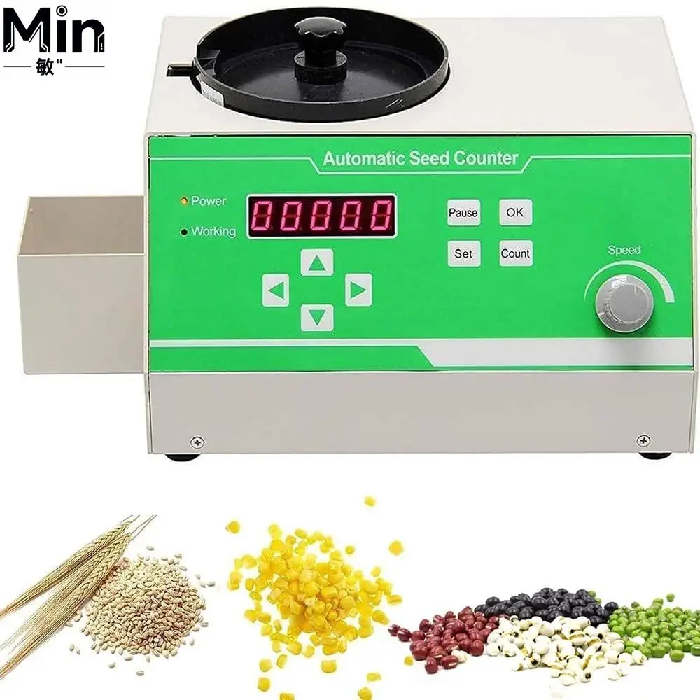 SLY-C Automatic Grain Seed Counter Machine Microcomputer Control for Rice Wheat Various Seeds
