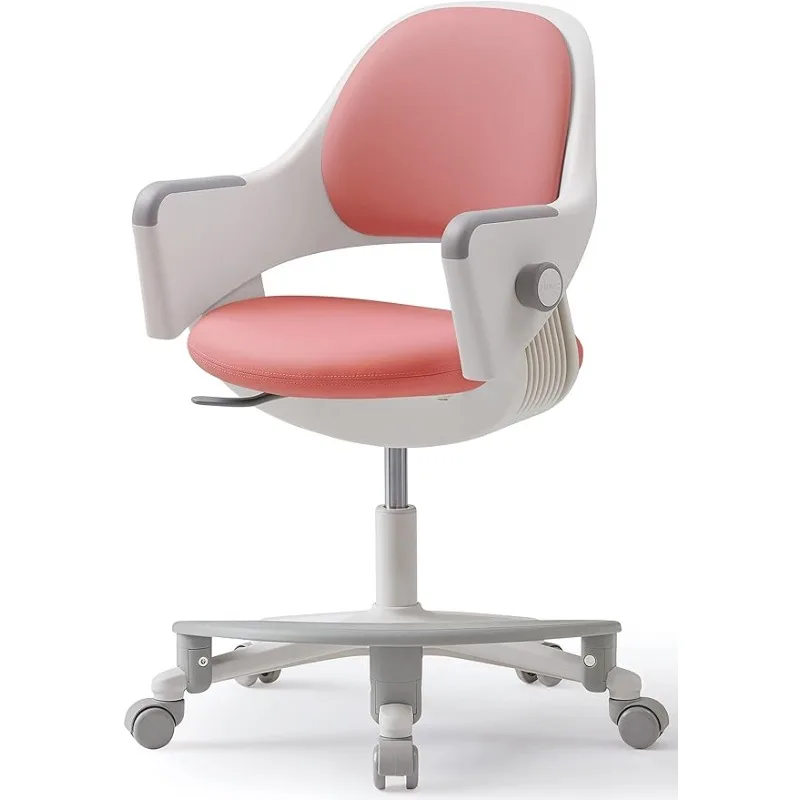 

SIDIZ Ringo Kids Desk Chair : Ergonomic Kids Chair with Footrest, 4-Step Growing Function, Adjustable Seat Height, Desk Chairs