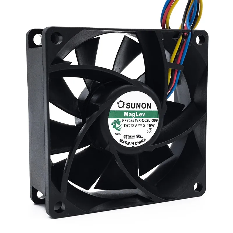 

For SUNON PF70251VX-Q02U-S99 12V 2.46W 7025 Cooling Fan 4-wire PWM