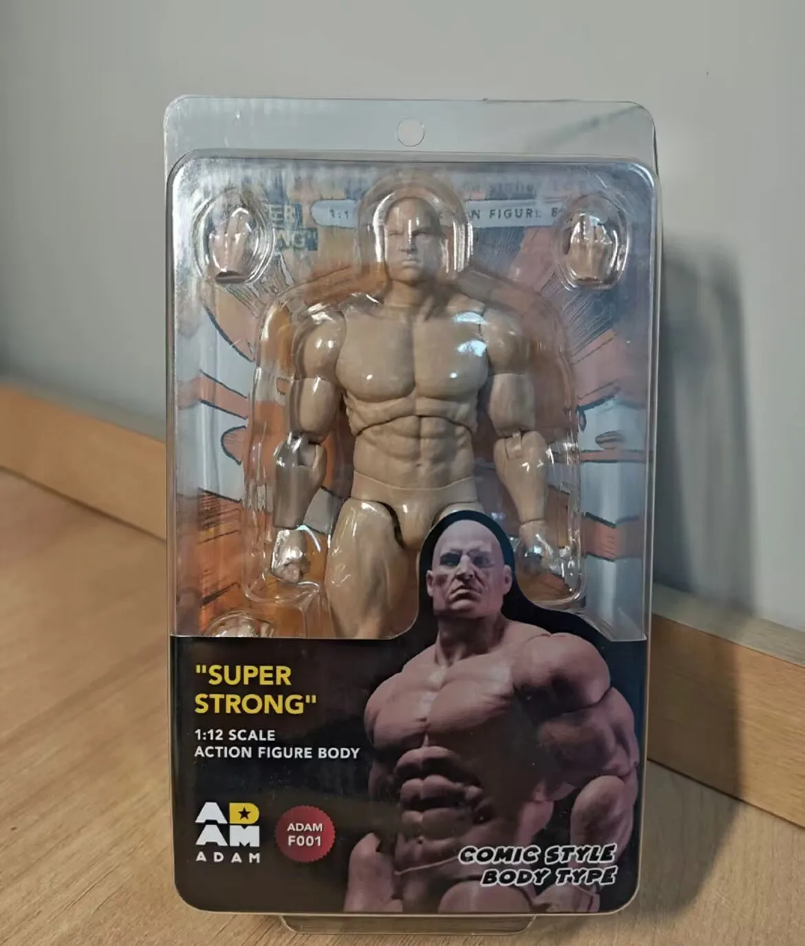 Adam 1/12 Super Articulated Comic Strong Male Body Ad01 Version 3