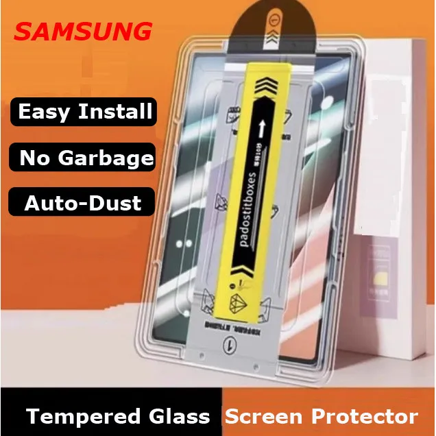 

Для Samsung Galaxy Tab Tab S10 Lite X400 S10 FE X520 S10 FE Plus A9 X110 S7 S8 S9 Защитное стекло из закаленного стекла, простая установка