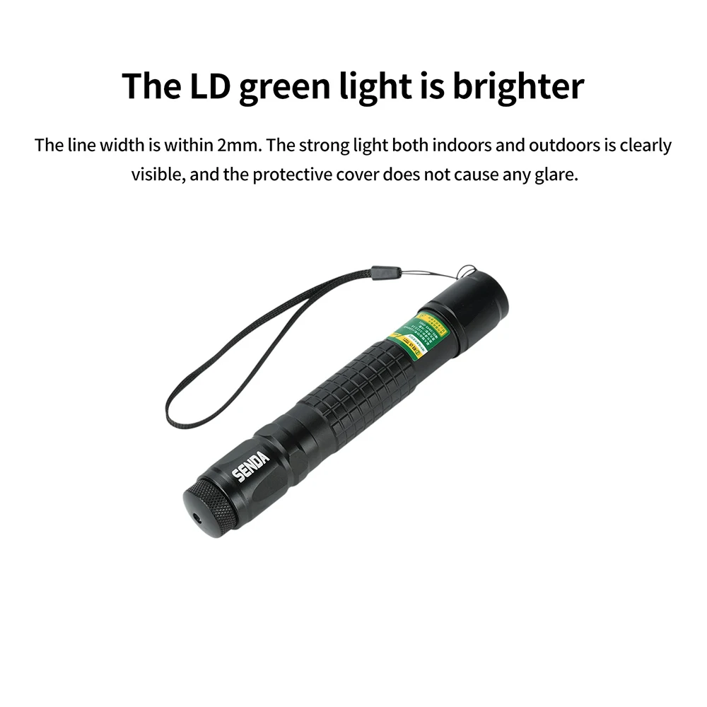 Tragbarer Grüner Laserpointer mit Kreuzlinien- und Einzelpunkt-Modus für Innen- und Außenbau sowie Renovierungen – Detail 3