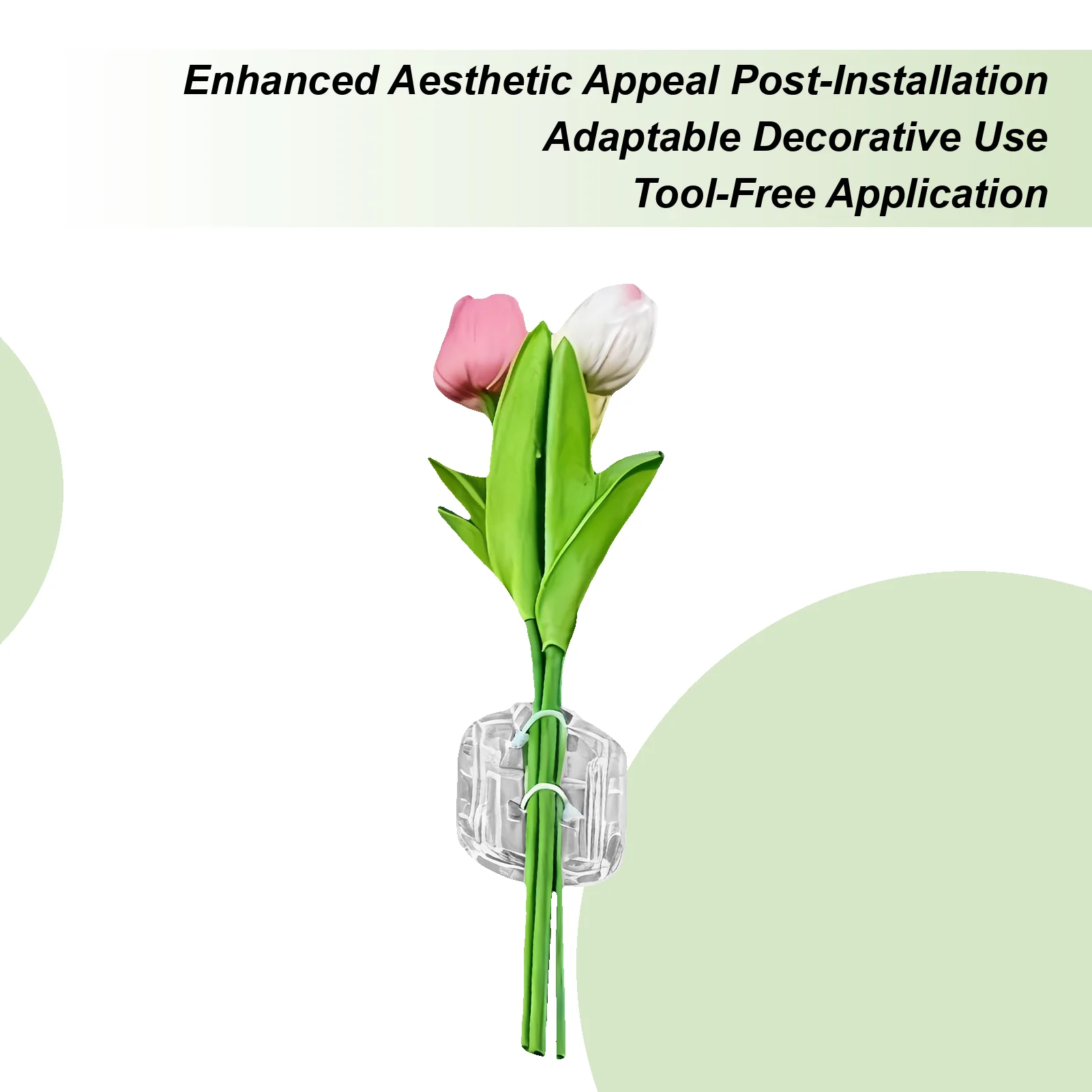 

Flowers For Car Weather Resistant 3D Romantic Alphabet Letter Sticker Car Flower Bouquet Sticker For Glass Window Automotive