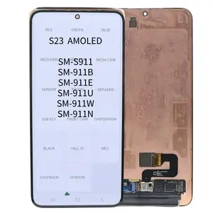 Bilashmart ORI 120Hz AMOLED S23 Screen Assembly Samsung Galaxy S23 S911 S911D S911B/DS Lcd Display Digital Touch Screen Replace