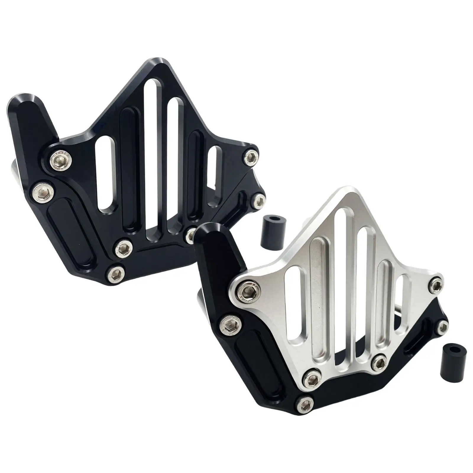 

Motorcycle Sprocket Chain Guard Cover, Protection Aluminum Alloy Engine Protector, for Kawasaki Durable Accessory.