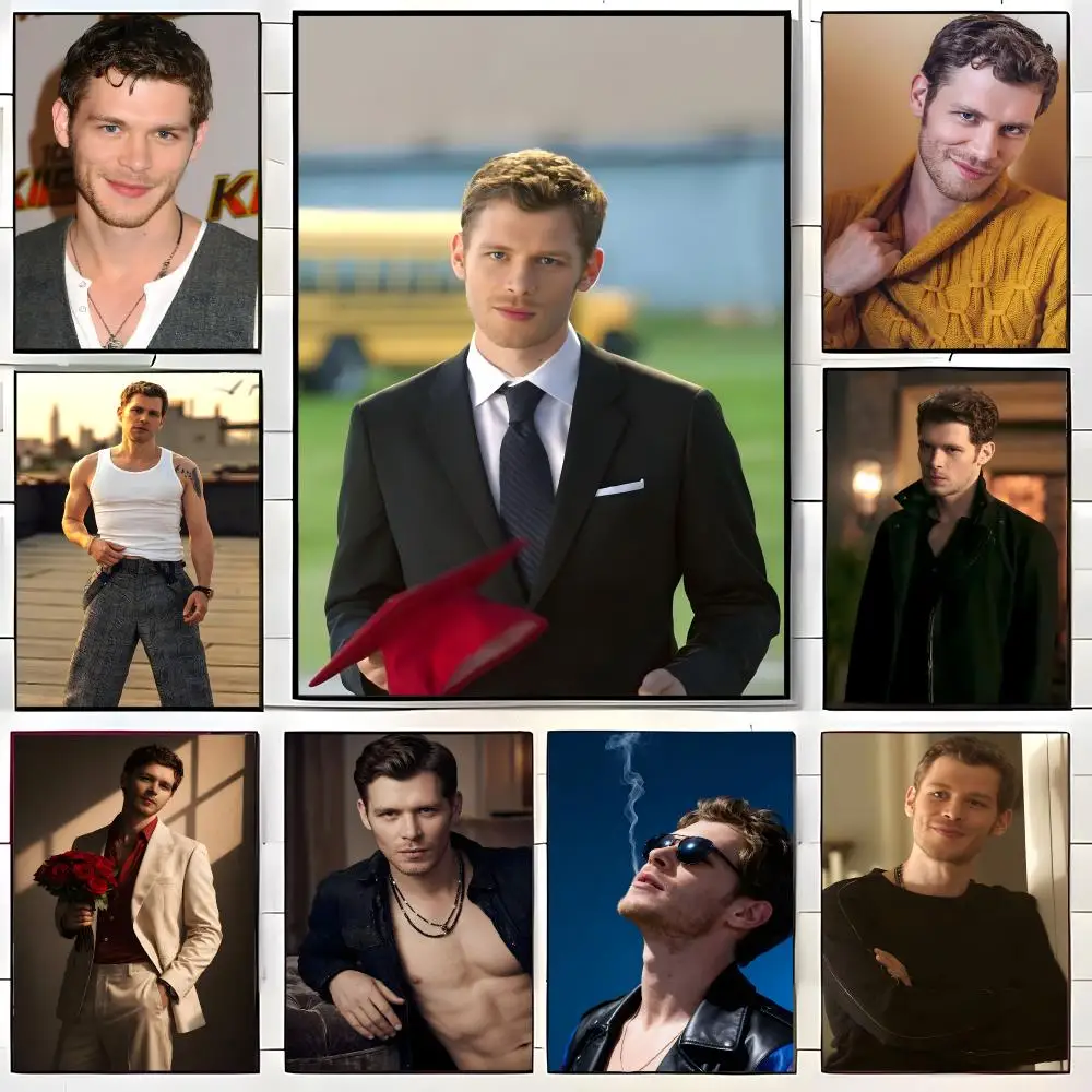 British Actor J-Joseph Morgan Poster  Self-adhesive Art Waterproof Paper Sticker Coffee House Bar Room Wall Decor