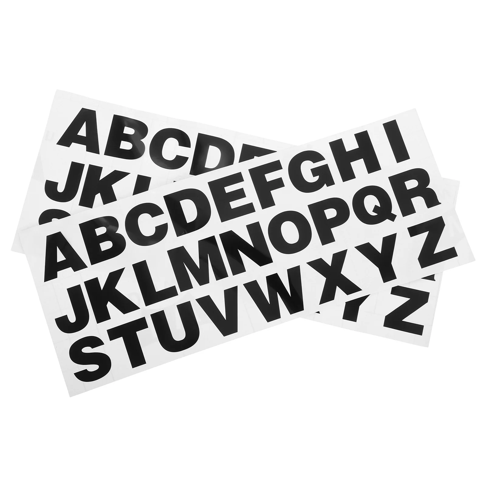 

2Pcs Car Decorative Reflective Alphabet Stickers Black Iron-on Letters Peel Stick Custom Vinyl Decals for Motorcycle Vehicle