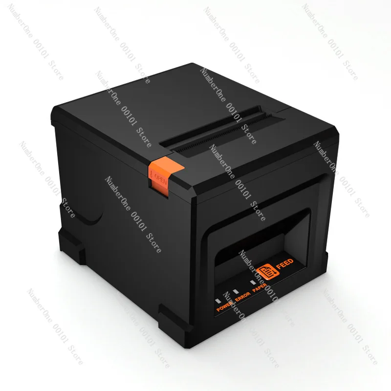 Bill printer 80MM thermal printer automatic paper cutting front desk receipt kitchen order quick printing